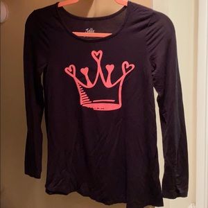 Justice girls long sleeve top